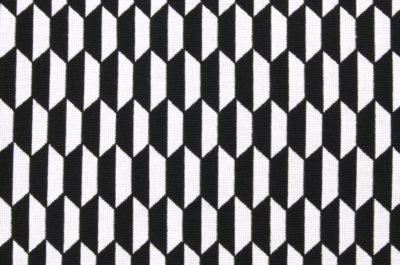 Tissu graphique noir et blanc // TPA10