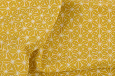 Tissu japonais jaune // TPA69