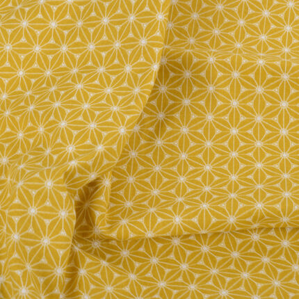 Tissu japonais jaune // TPA69